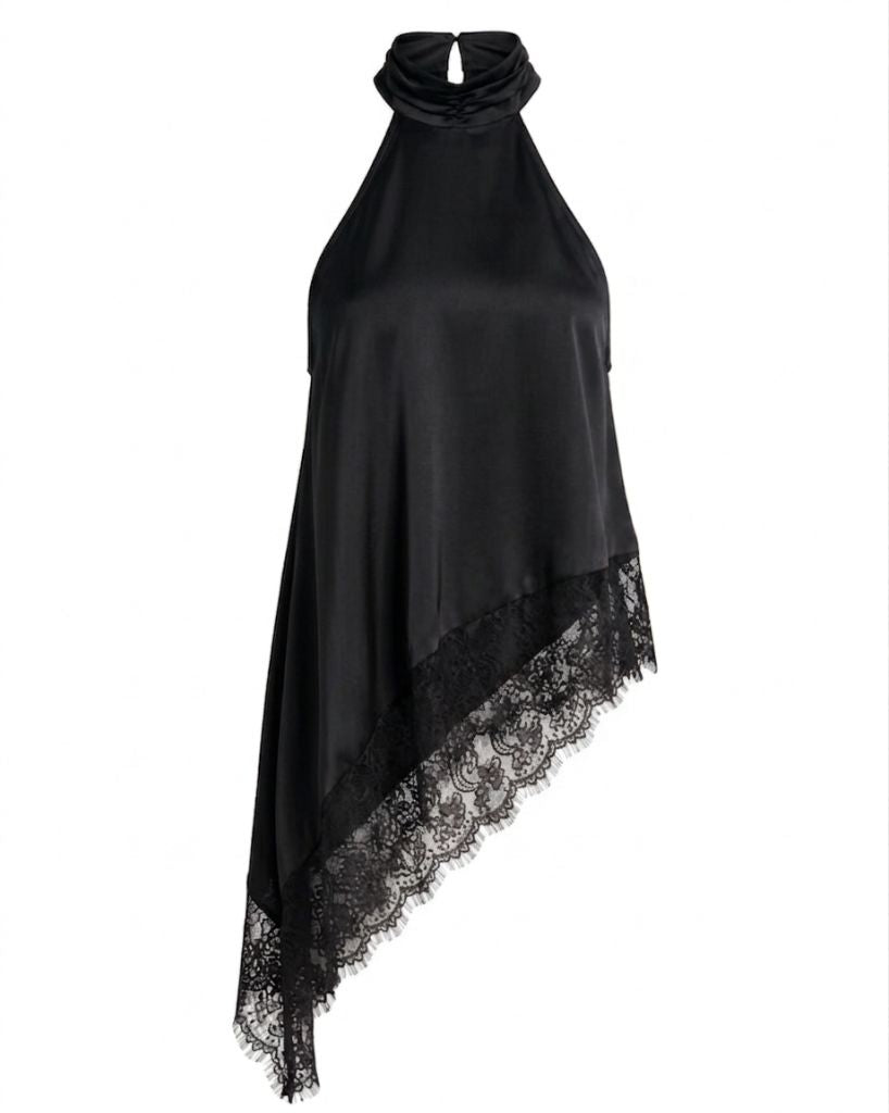 Asymmetrical women's blouse