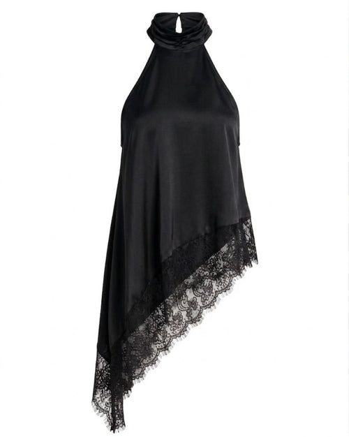 Asymmetrical women's blouse